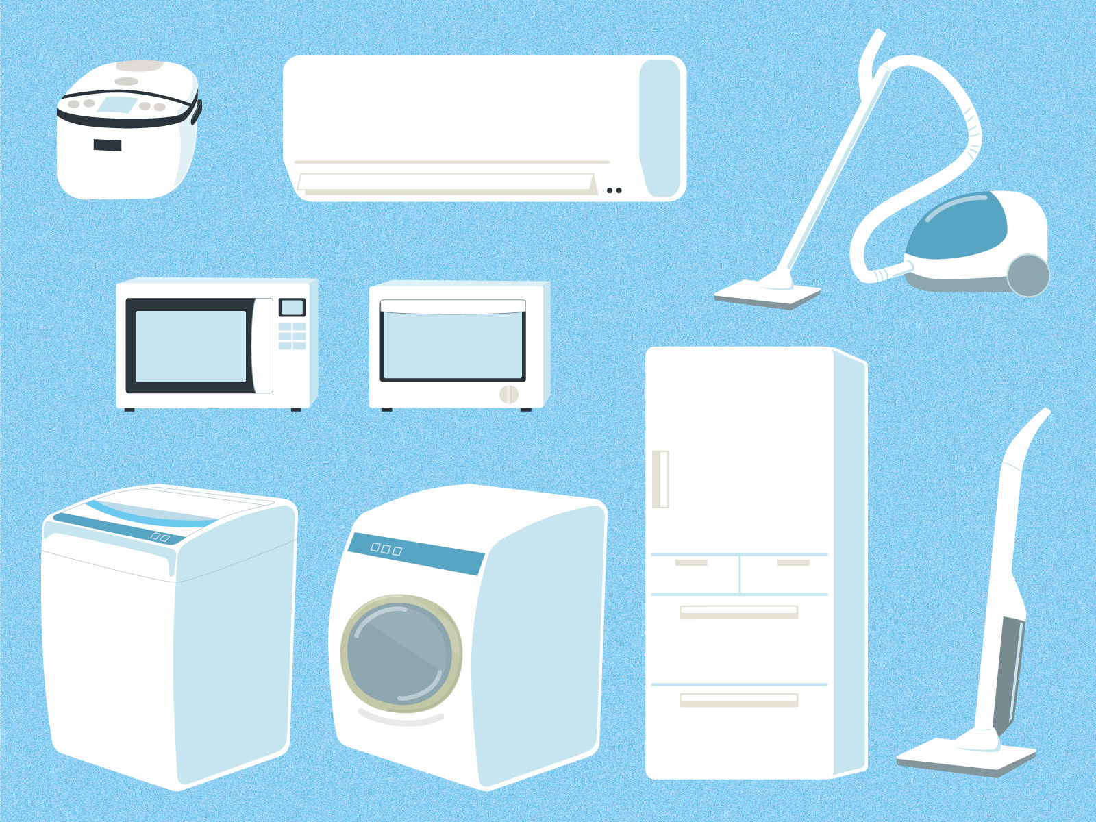 一人暮らしの家電セットを買うならどこ？おすすめの購入先や単品