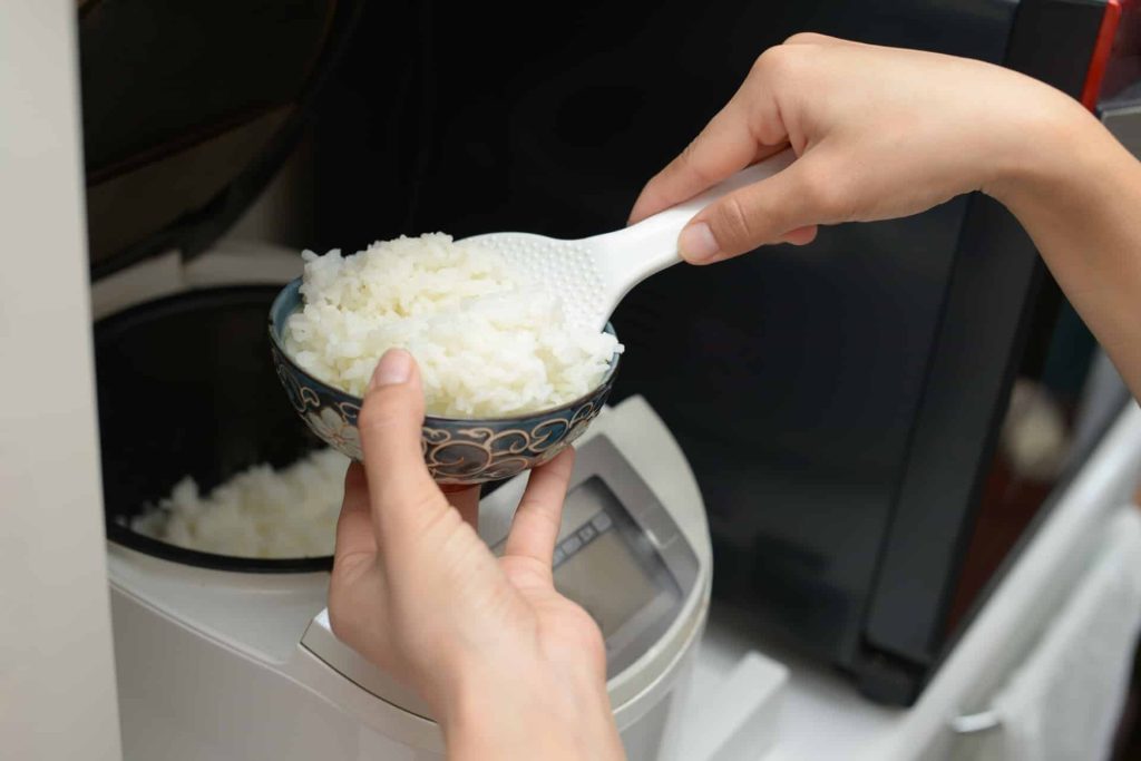炊けたご飯